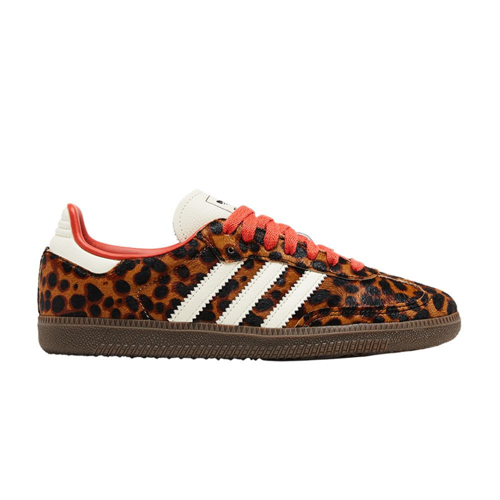 Adidas Wmns Samba OG 'Cheetah Pack - Preloved Red' | Brown | Women's Size 4.5 | GOAT