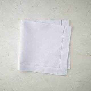 Classic Hemstitch Table Linens | Frontgate | Frontgate