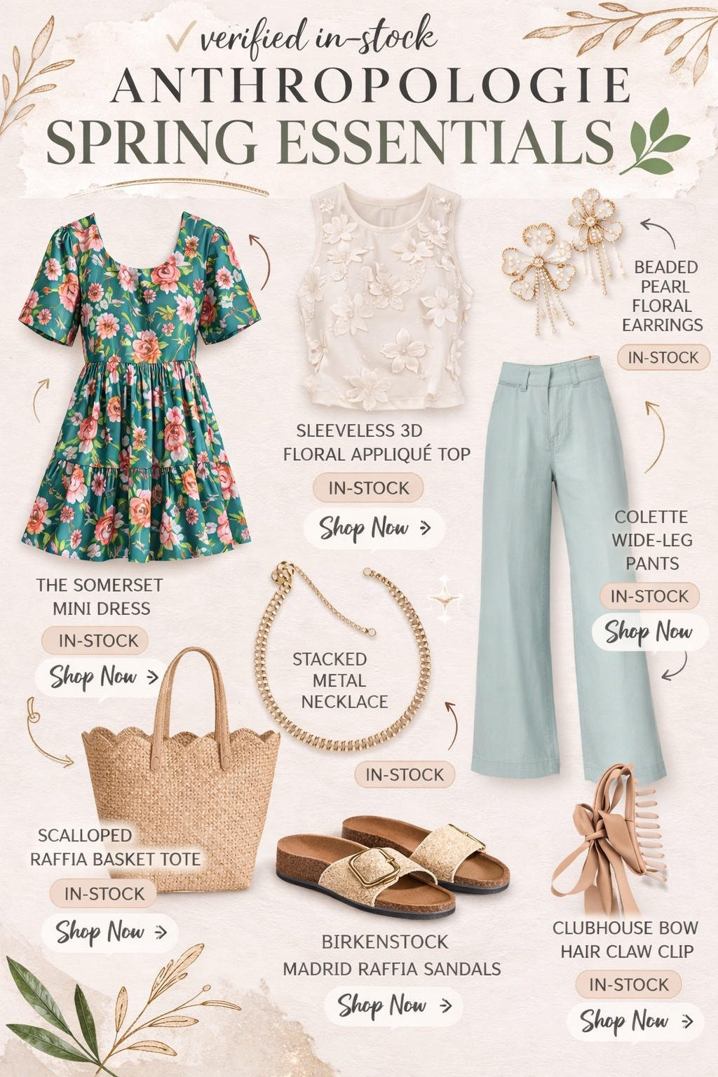Anthropologie Spring Essentials picked by me 😍🙌


#LTKSeasonal #LTKmomlife #LTKOver40