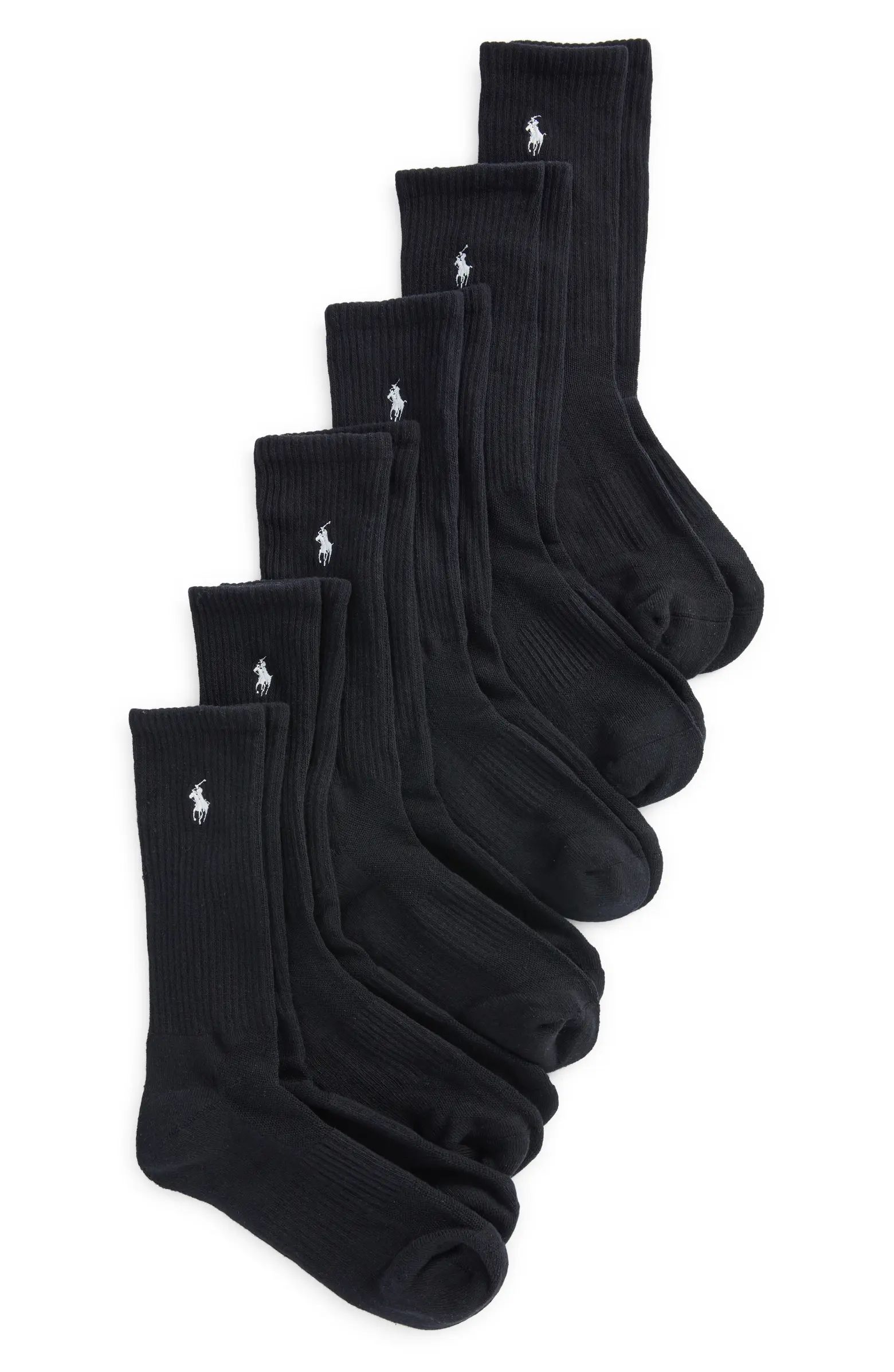 Assorted 6-Pack Crew Socks | Nordstrom