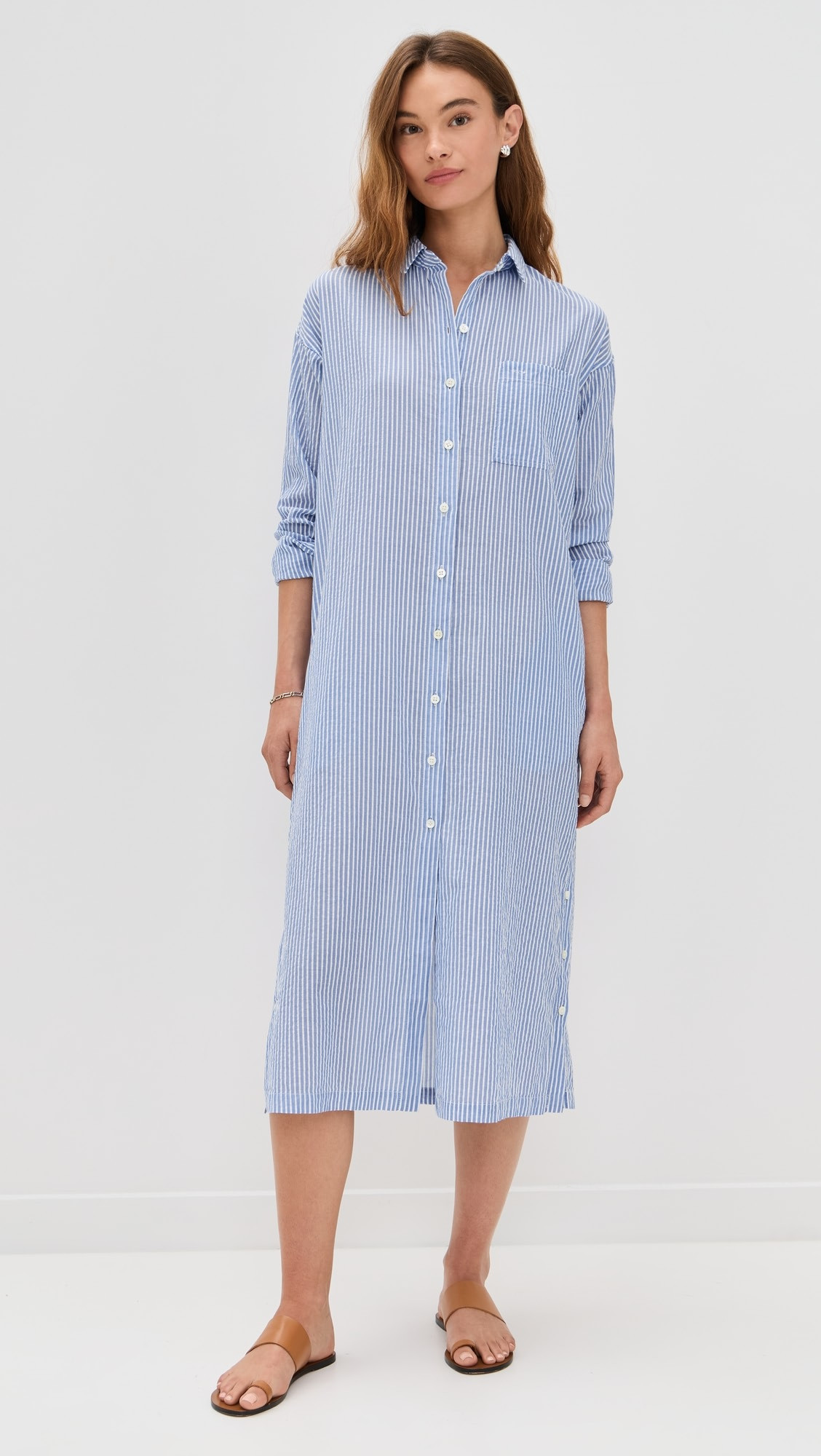 Alex Mill Kerry Shirtdress In Seersucker Stripe | Shopbop | Shopbop
