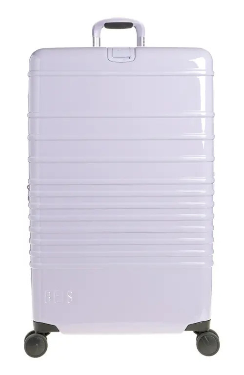 Béis The Large 29-Inch Expandable Check-In Roller in In Glossy Lavender at Nordstrom | Nordstrom