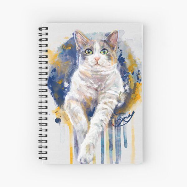 Project Caturday - Emory Spiral Notebook by joliealicia | Redbubble (US)