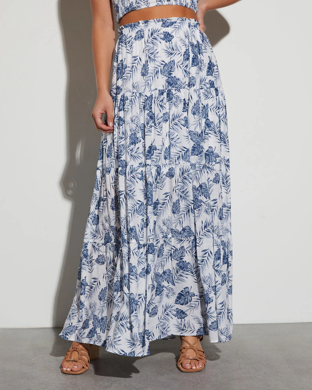 Stassi Tropical Print Maxi Skirt | VICI