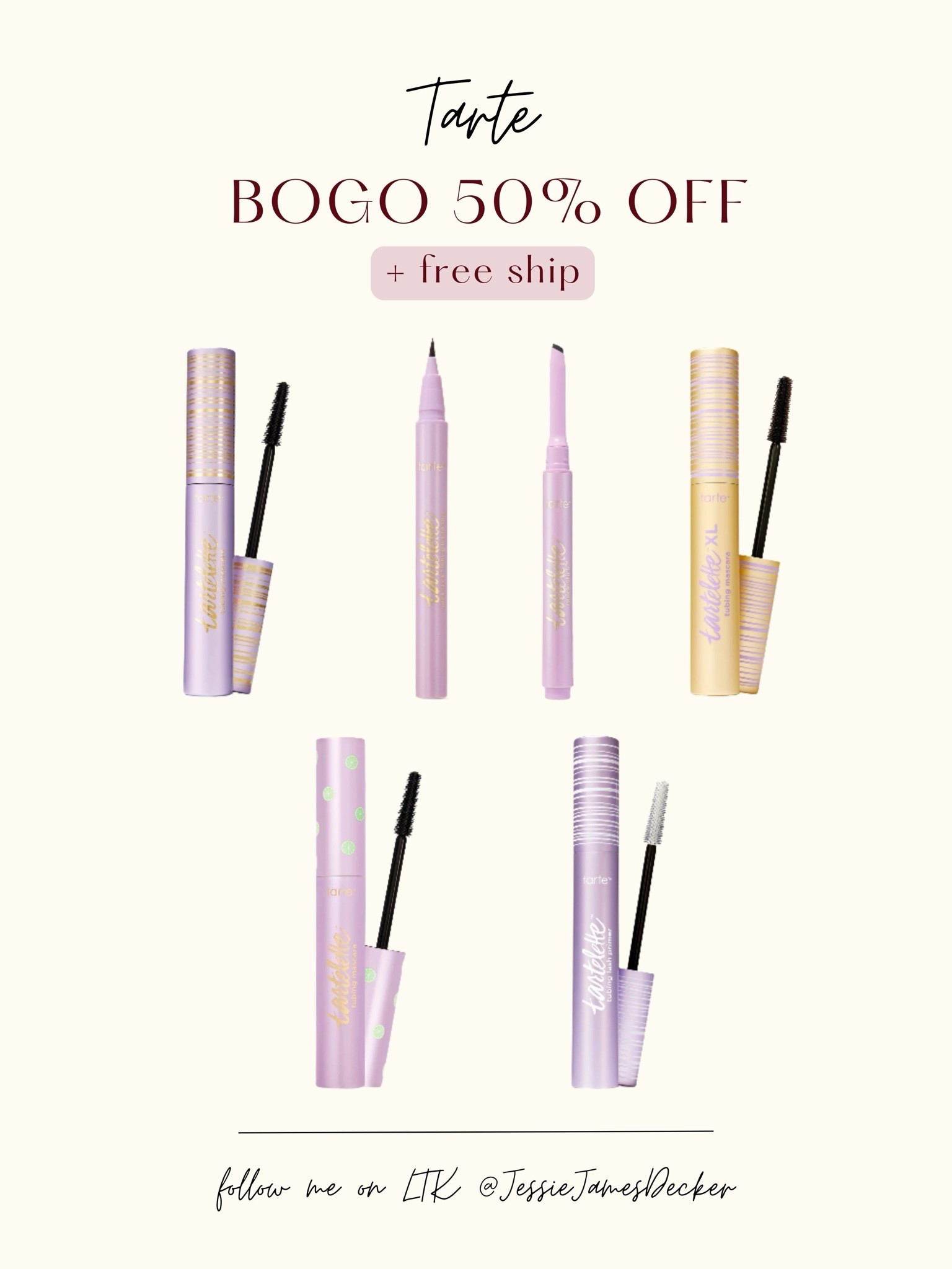 buy 1, get 1 50% off tubing fam + free shipping, shop now!

#LTKgrwm #LTKSaleAlert #LTKBeauty