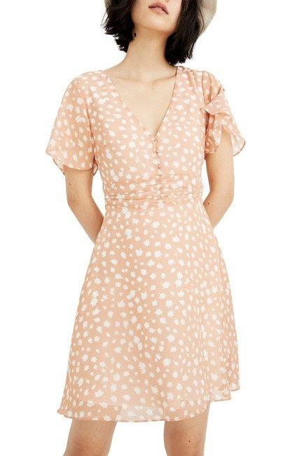 Star Shower Ruched Waist Mini Dress | Nordstrom Rack