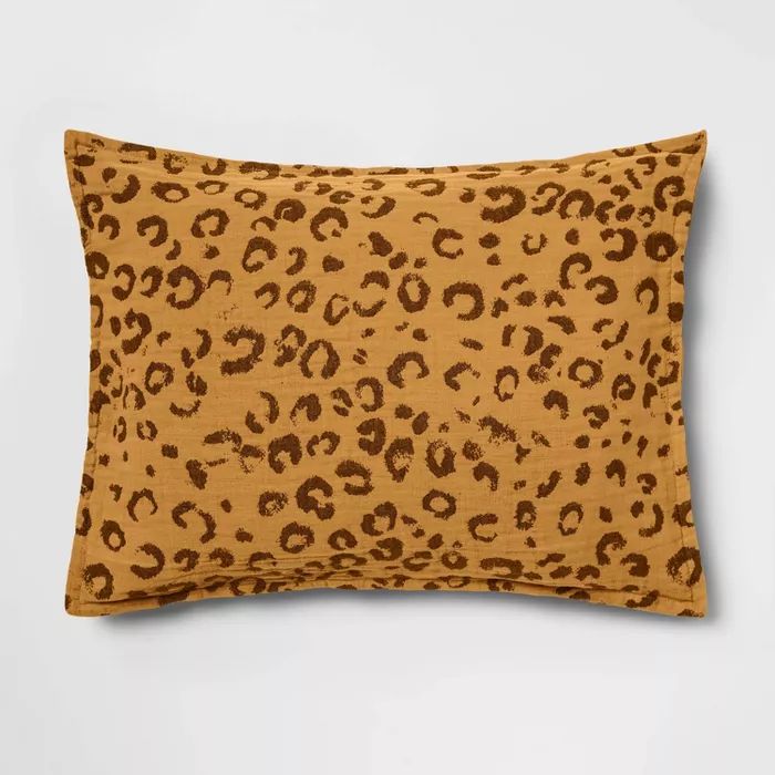 Leopard Spot Matelasse Pillow Sham - Opalhouse™ | Target