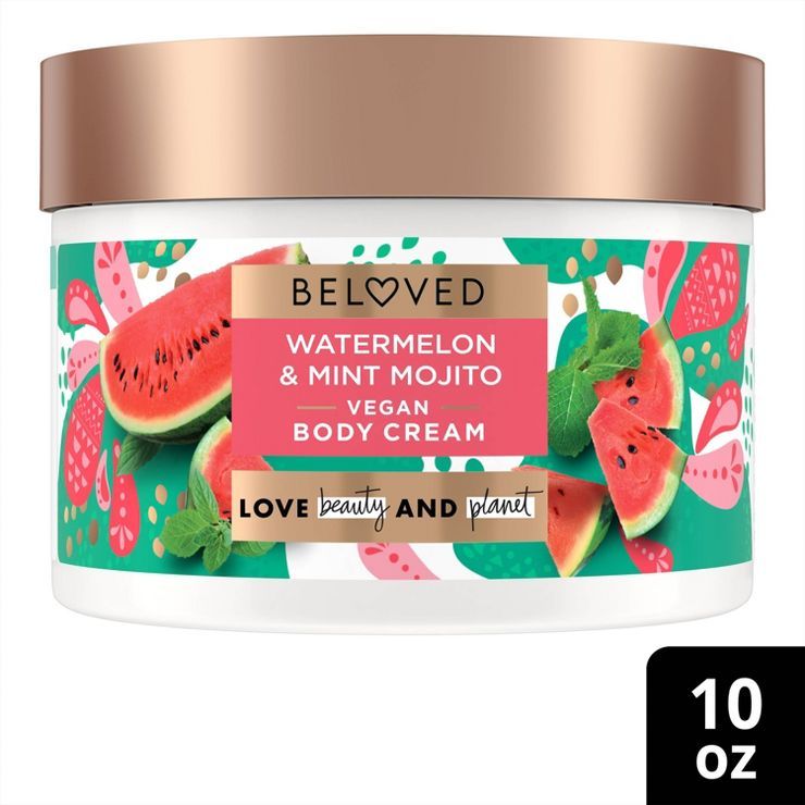Beloved Watermelon Mojito & Mint Body Cream - 10 fl oz | Target