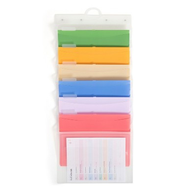 U Brands 6 Pocket Cascading Wall Organizer Letter | Target