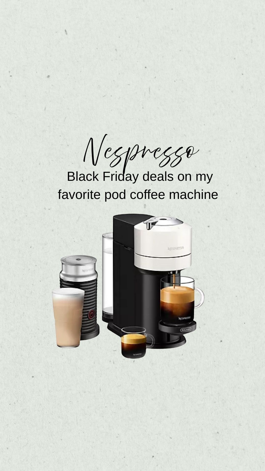 My go to coffee maker is on sale from $249 to just $99! I’ve had it for years. The coffee is so creamy and their customer service is amazing!! 
Snag it before they sell out!

#LTKSaleAlert #LTKCyberWeek #LTKFindsUnder100