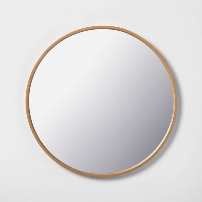 Round Wood Framed Wall Mirror - Hearth & Hand™ with Magnolia | Target