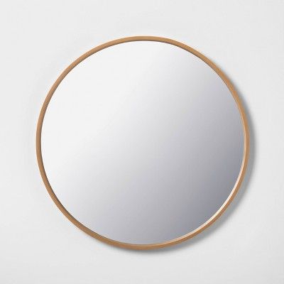 30" Round Large Mirror - Wood - Hearth & Hand™ with Magnolia | Target