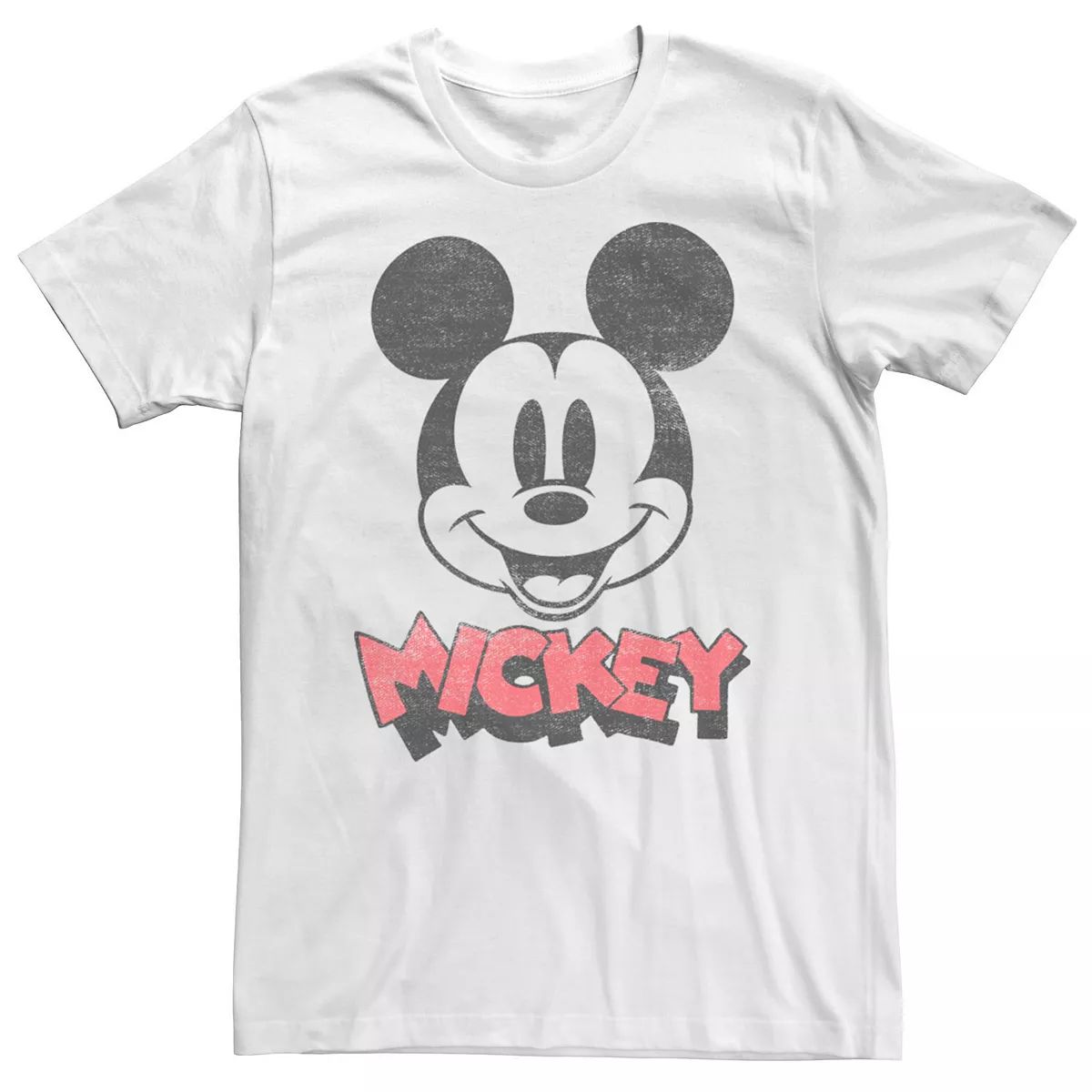 Men's Disney Mickey And Friends Mickey Big Face Logo Tee | Kohl's