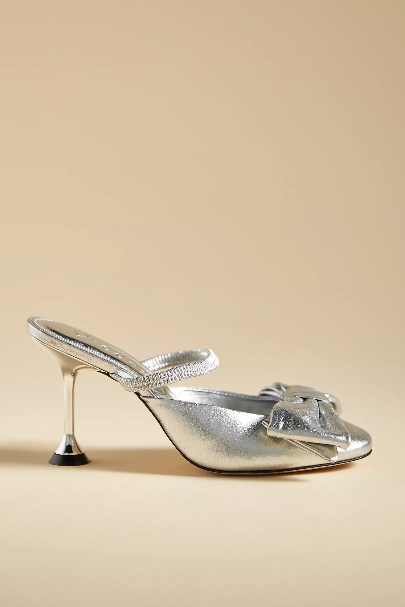 Vicenza Bow Mule Heels | Anthropologie (US)