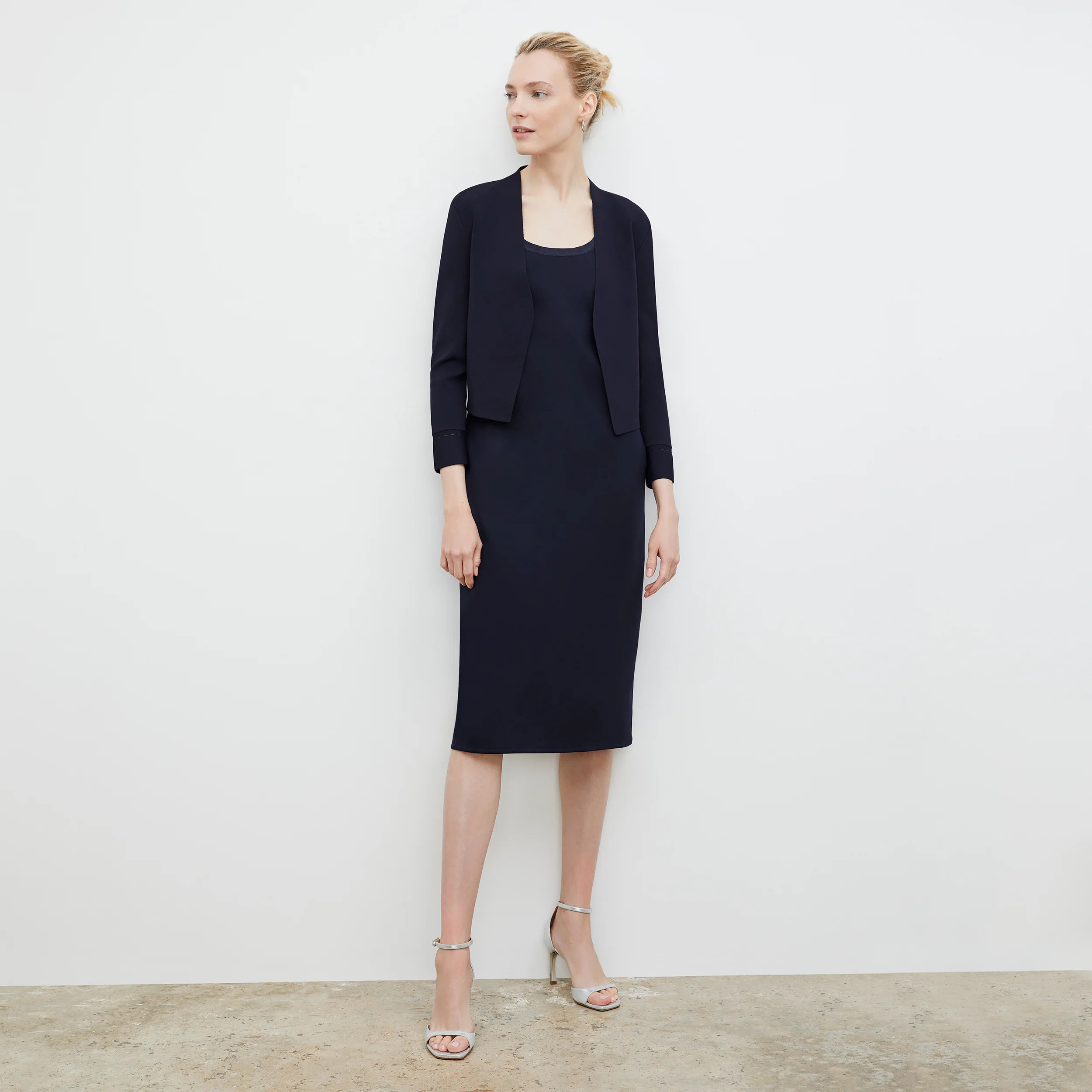 Sant Ambroeus Jardigan :: Navy | MM LaFleur