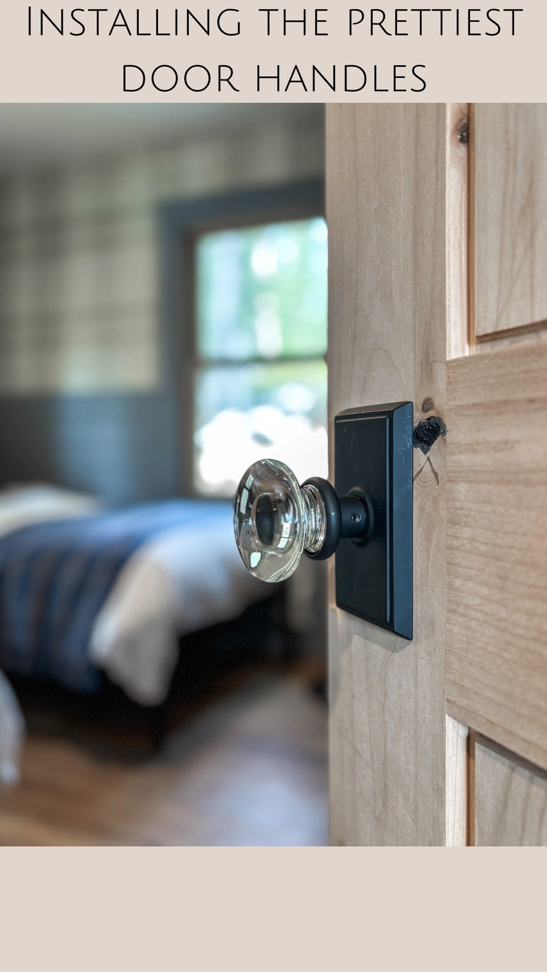 The prettiest door knobs!


#LTKHome