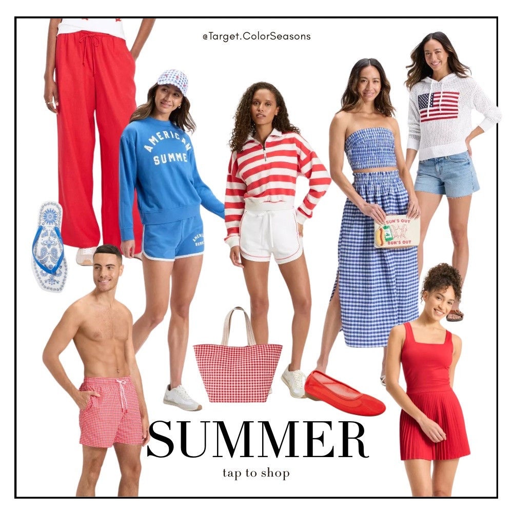 4th of July Inspired Outfits for Summers ☀️ this week at Target! 🎯 ♥️🤍💙


#LTKSummerEdit #LTKSeasonal #LTKStyleTip