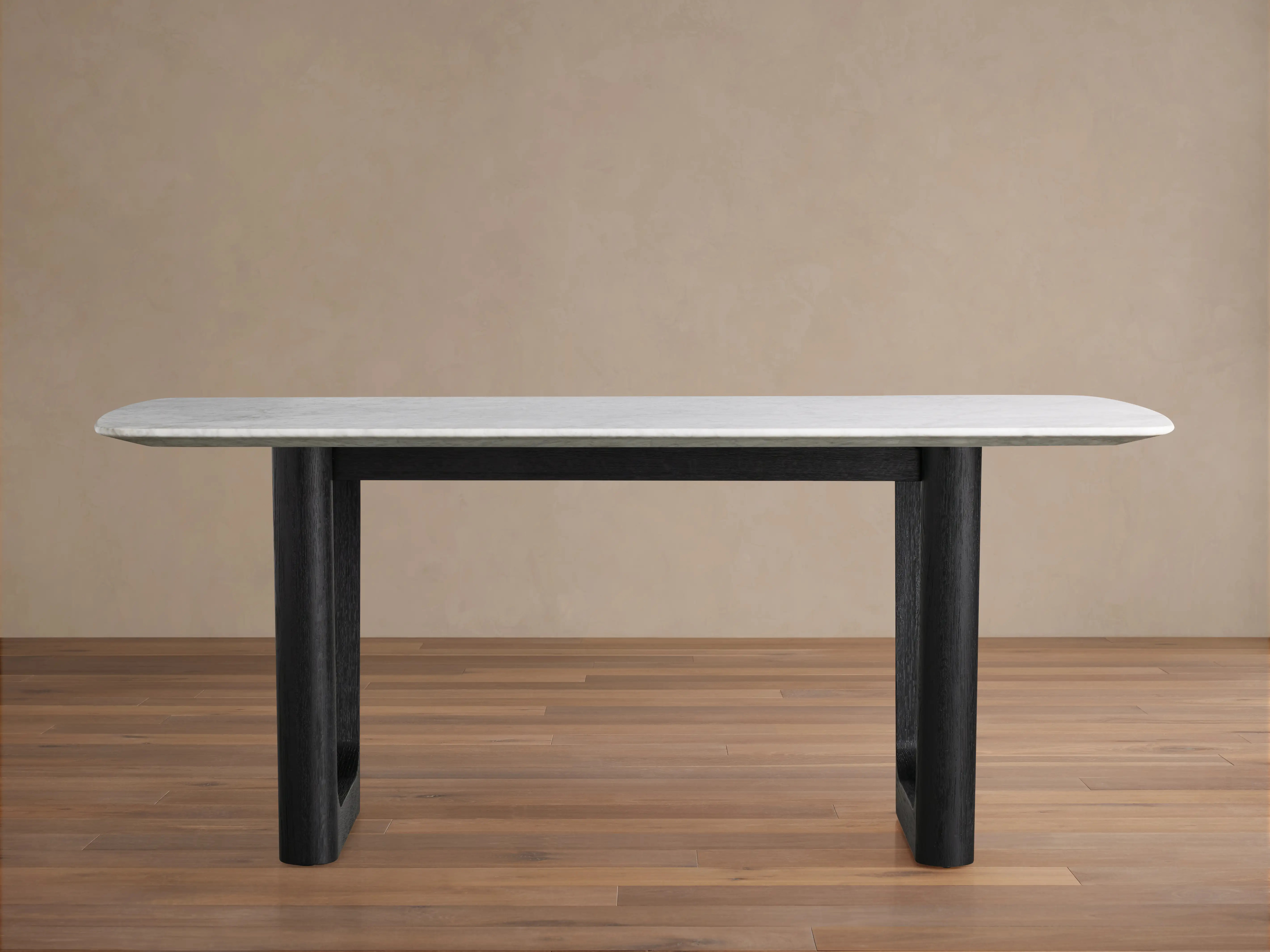 Saint Germain Stone Dining Table with Rennes Base | Arhaus