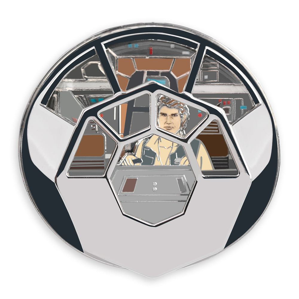 Han Solo Millennium Falcon Jumbo 3D Pin – Star Wars – Limited Edition | Disney Store
