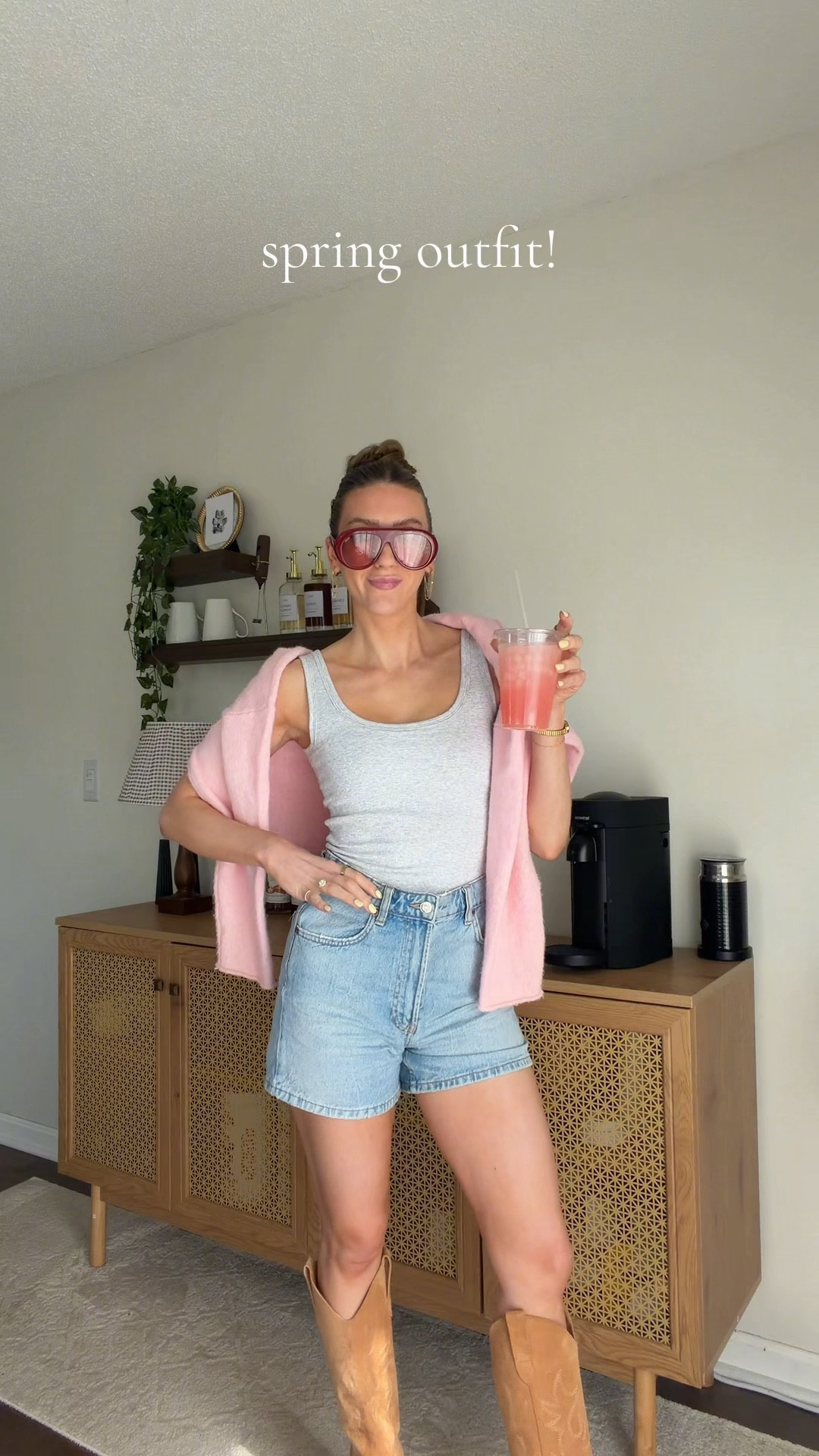 Casual spring outfit 🌷 
Cardigan: Golden Haze 
Shorts: 24

#LTKootd #LTKSeasonal #LTKgrwm