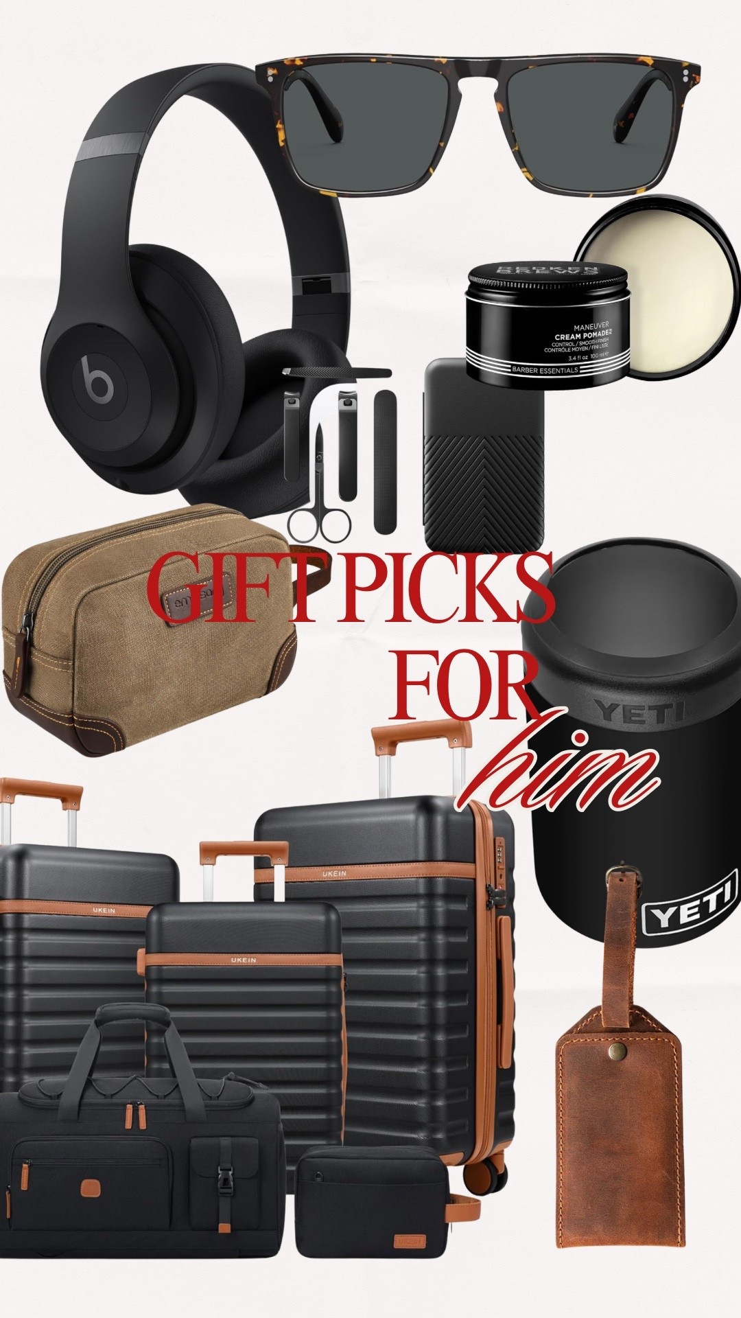 Gift guide : gift ideas for him

#LTKMens #LTKGiftGuide #LTKselfcare