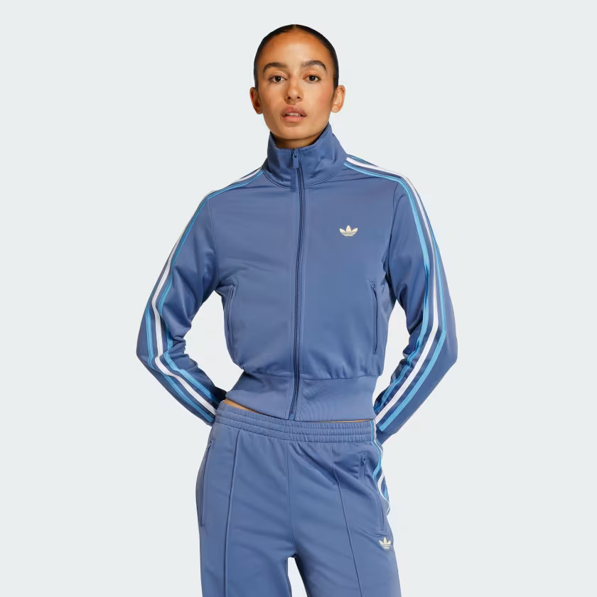 adidas FIREBIRD CLASSIC TRACK TOP - Blue | Free Shipping with adiClub | adidas US | adidas (US)