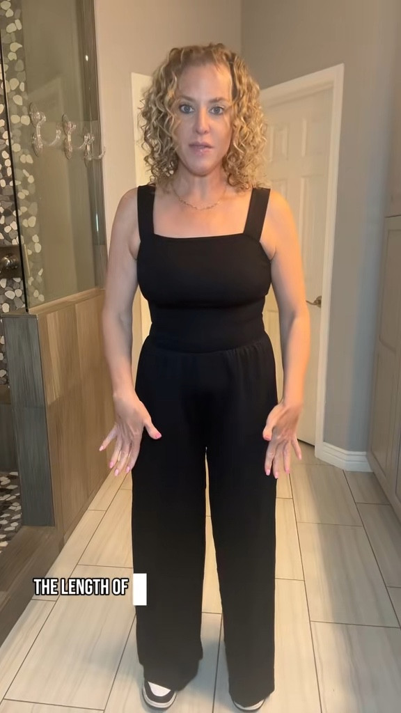 The only jumpsuit you'll need this season... and it has a built in OQQ tank top! #oqqbodysuits #oqqjumpsuit #oqqfashion #oqqyes
#tallgirljumpsuit 

#LTKStyleTip #LTKOver40