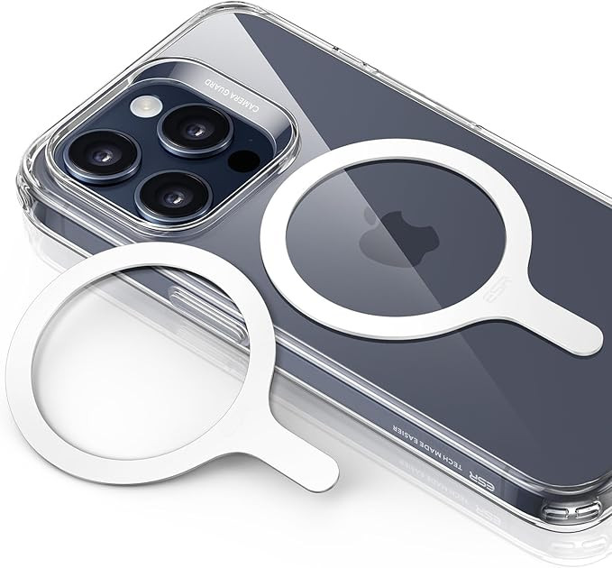 ESR Magnetic Ring 360 (HaloLock), Compatible with MagSafe Ring, Universal Magnetic Conversion Kit... | Amazon (US)