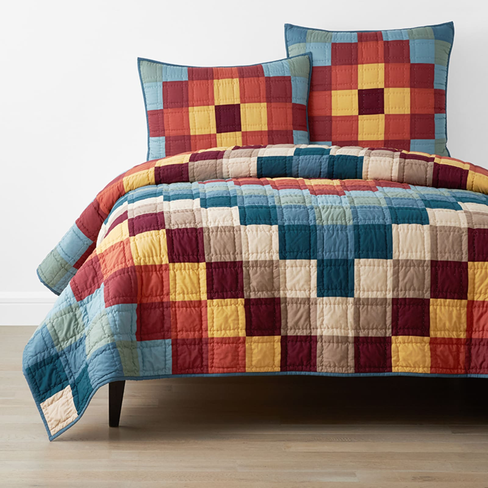 Block Patchwork Quilt | The Company Store