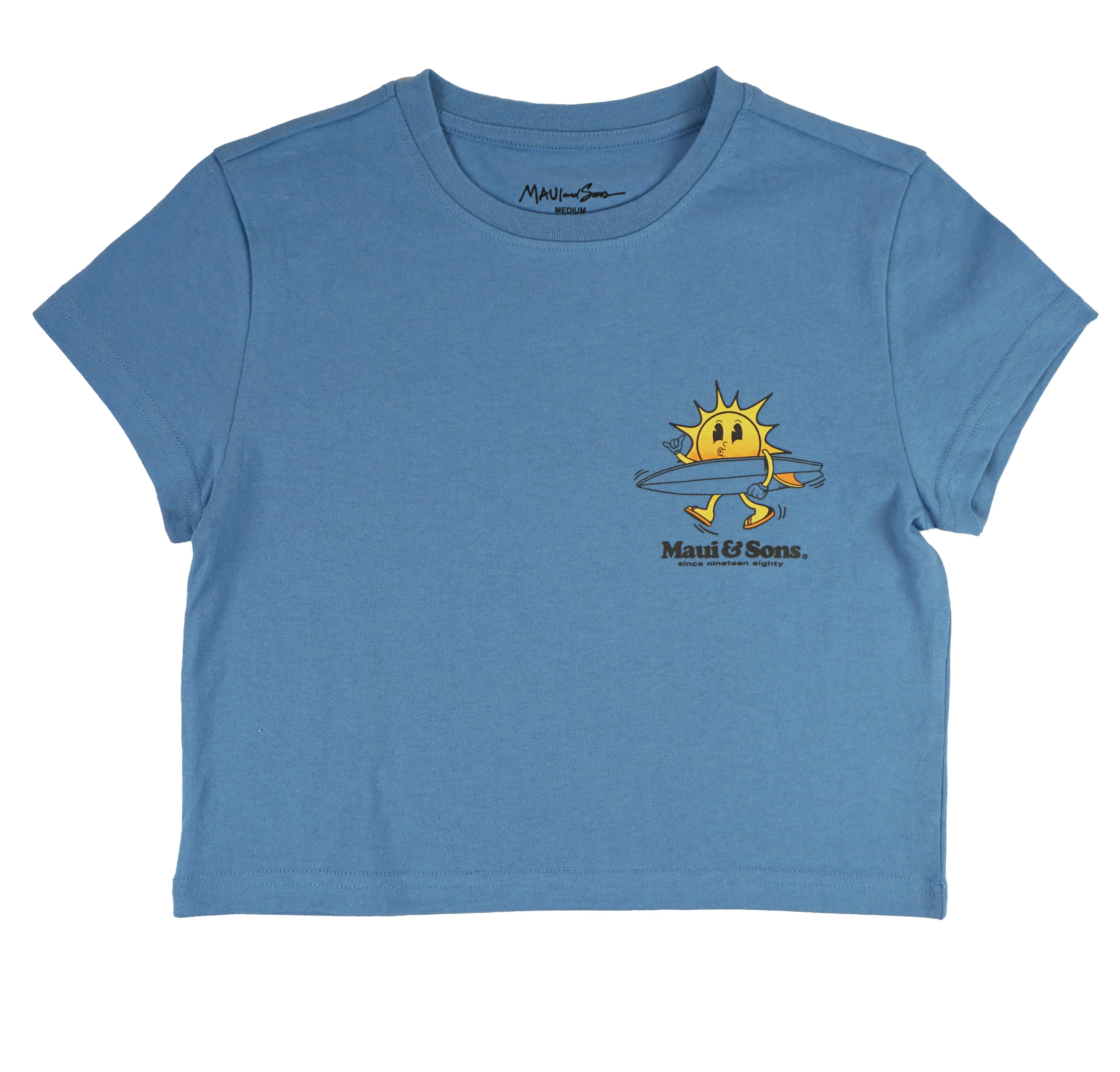 Maui and Sons Girls T-Shirt, Outside Nature Graphic Tee, Peri, Outdoor Casualwear - Walmart.com | Walmart (US)
