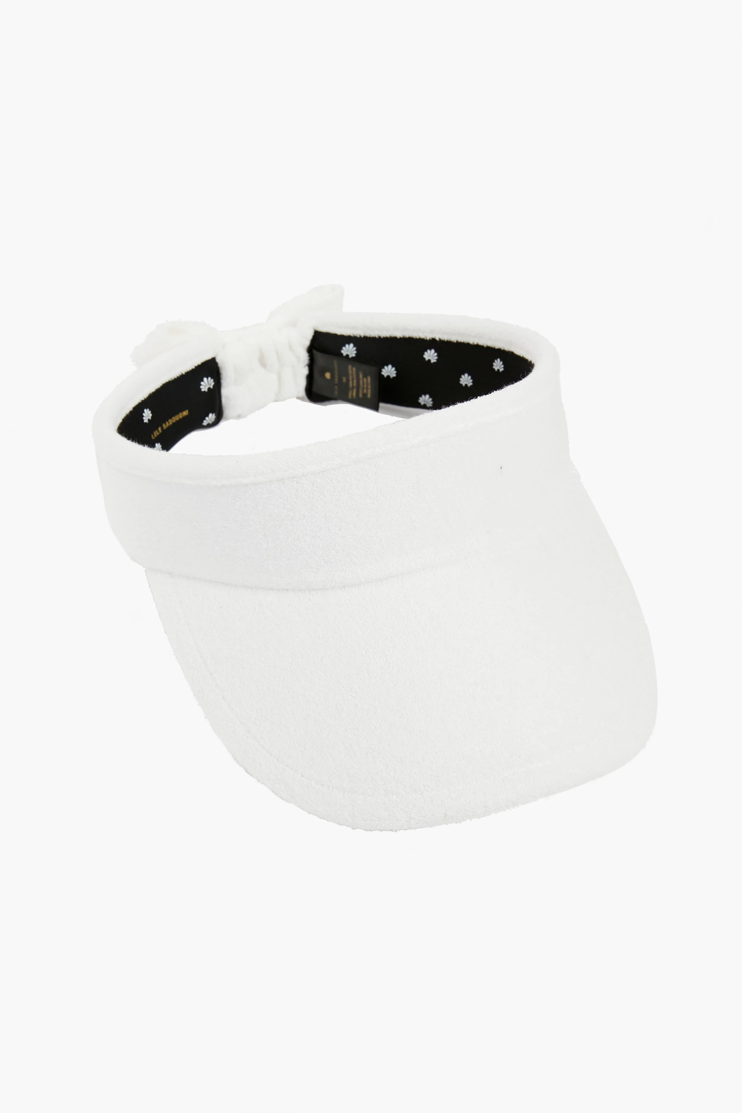 White Bow Tie Visor | Tuckernuck (US)