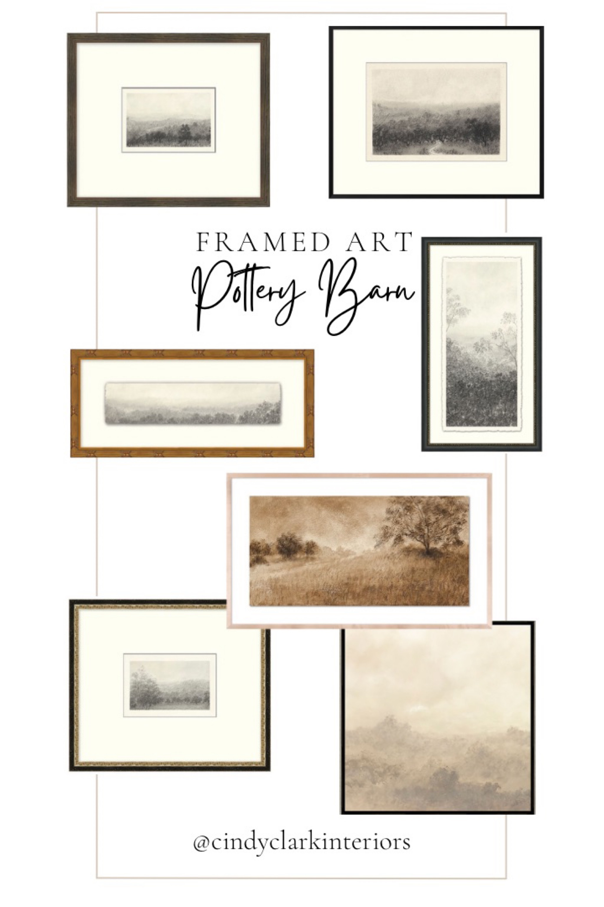 Loving these framed prints from Pottery Barn! Some are on sale! 

#LTKhome