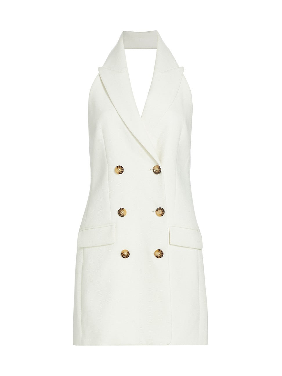 Women's Claridge Double-Breasted Dress - Off White - Size 6 | Saks Fifth Avenue