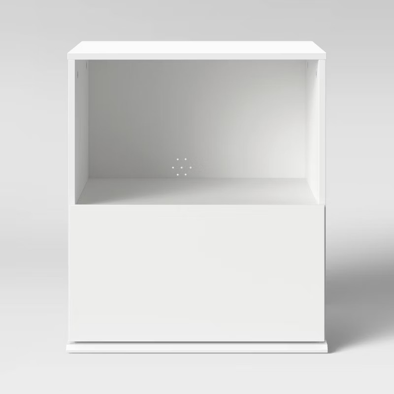 1 Drawer Modular Nightstand White - Room Essentials™ | Target