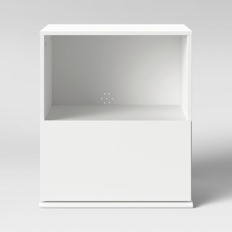 1 Drawer Modular Nightstand White - Room Essentials™ | Target