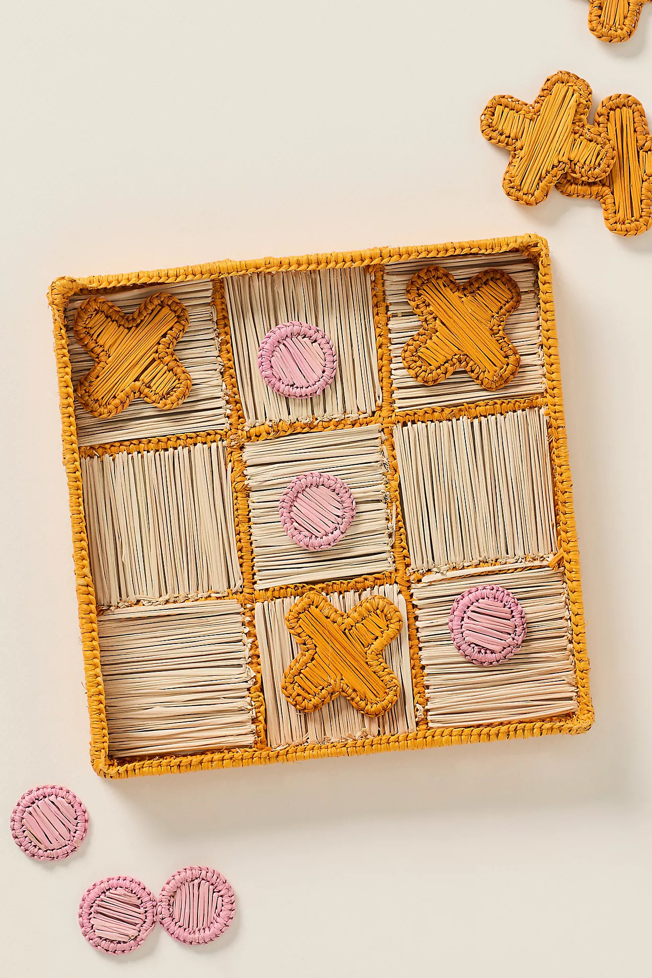 Coro Cora Tic Tac Toe Board Game | Anthropologie (US)