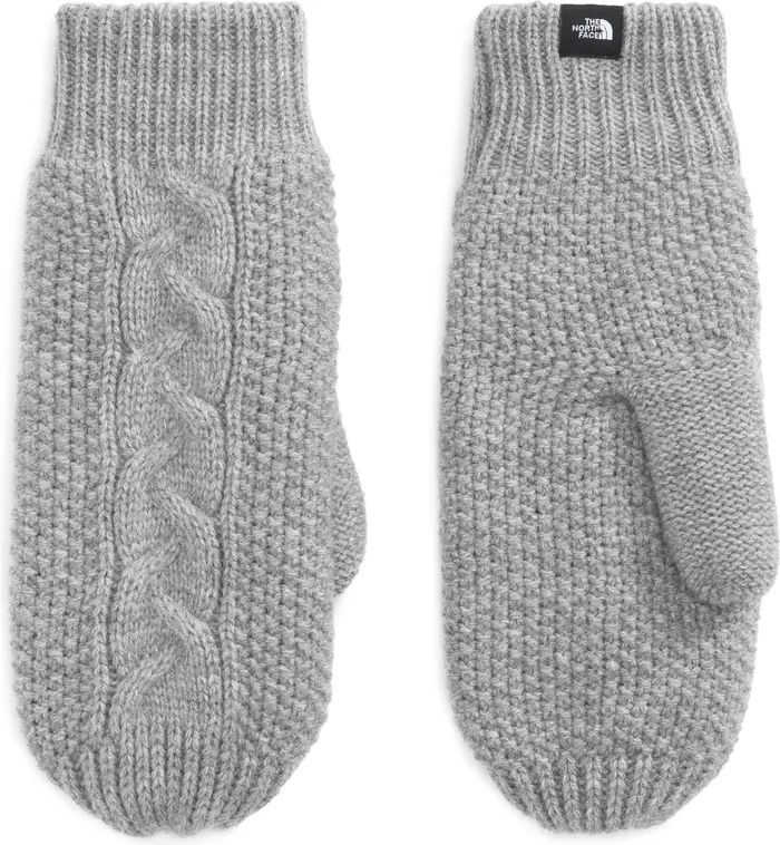 The North Face Minna Cable Knit Mittens | Nordstrom | Nordstrom