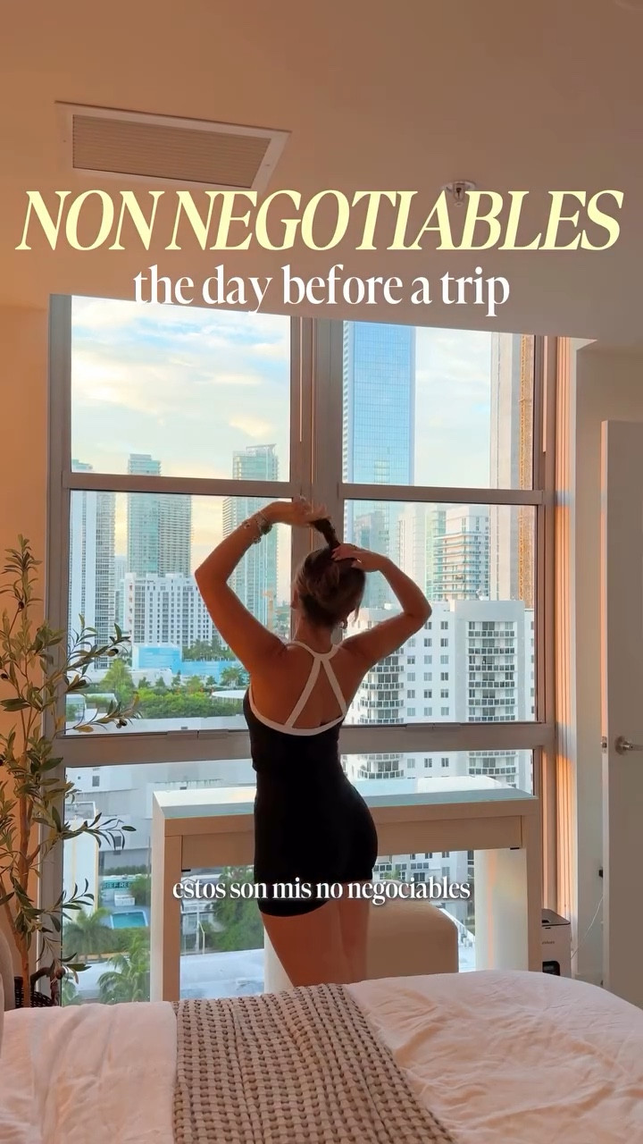 What are your little routines before a trip?

This is what helps me stay organized on the trip and when I’m back home to go straight into routine. 

Nos vemos mañana en Nantucket!!! So excited to show you guys! 

✨Si te quieres vestir como nos vestimos en el vídeo: TODOS los enlaces están en mi biografía.

#packingforvacation #packing