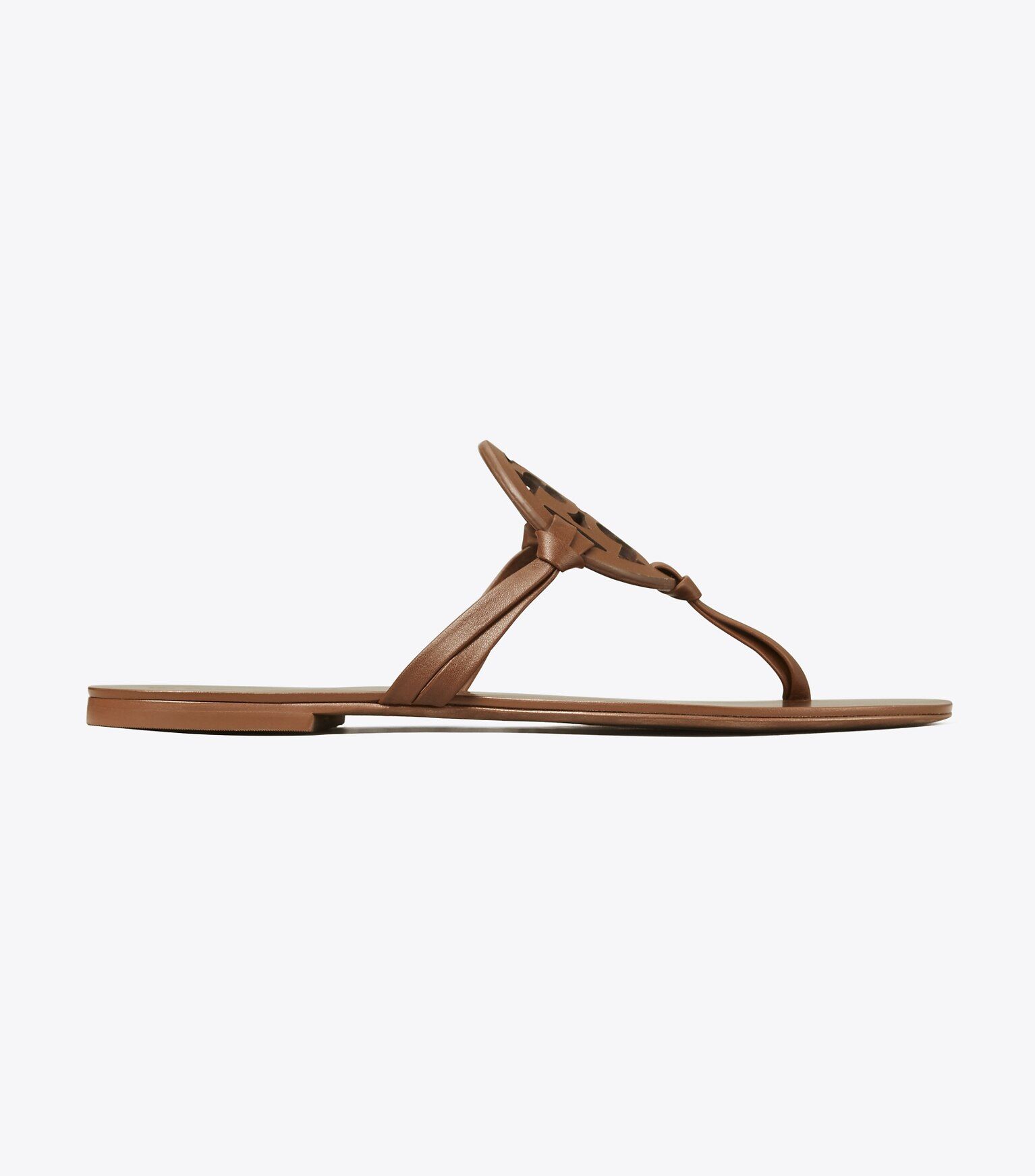 Miller Square-Toe Sandal, Leather | Tory Burch (US)