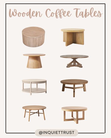 Wooden Coffee Tables from Target, Pottery Barn, and Amazon!
#homefinds #homerefresh #targethome #targetfinds

#LTKFind #LTKhome