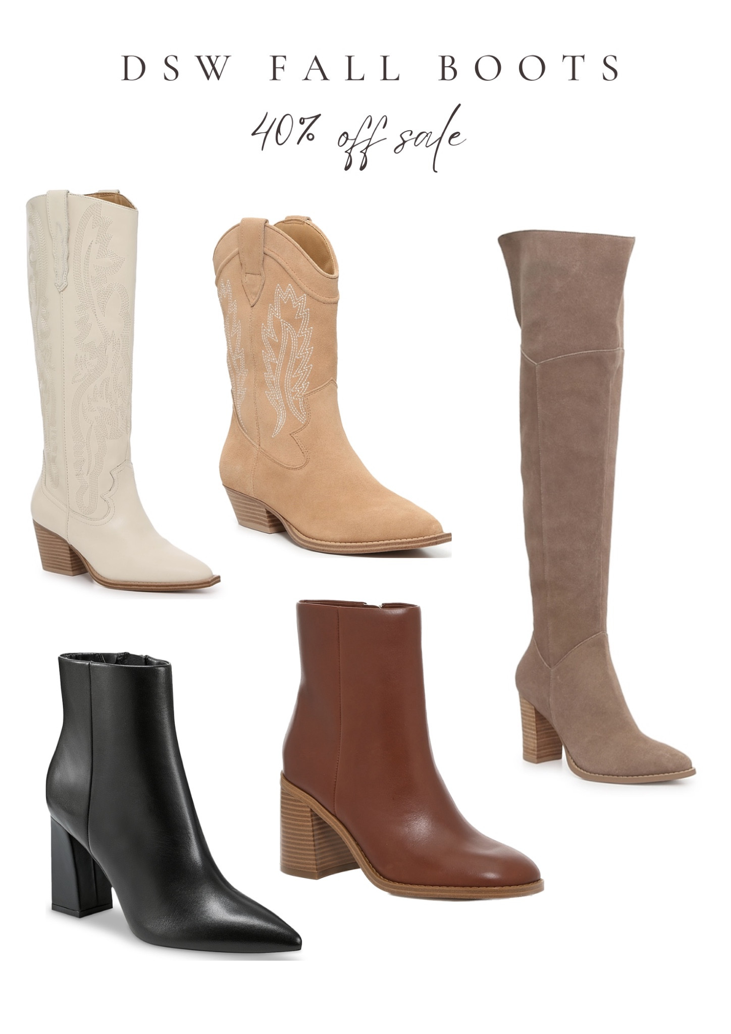 RUN 🏃‍♂️ to this sale! 

DSW has 40% styles and some are SO trendy this year 😍

Click the link to shop my favorites and use code FALL40 

#fallboots #fallsale #bootsale #shoes 

#LTKshoecrush #LTKsalealert #LTKHoliday