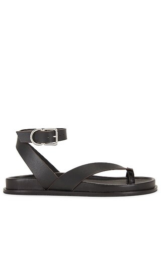Agatha Ankle Strap in Black | Revolve Clothing (Global)