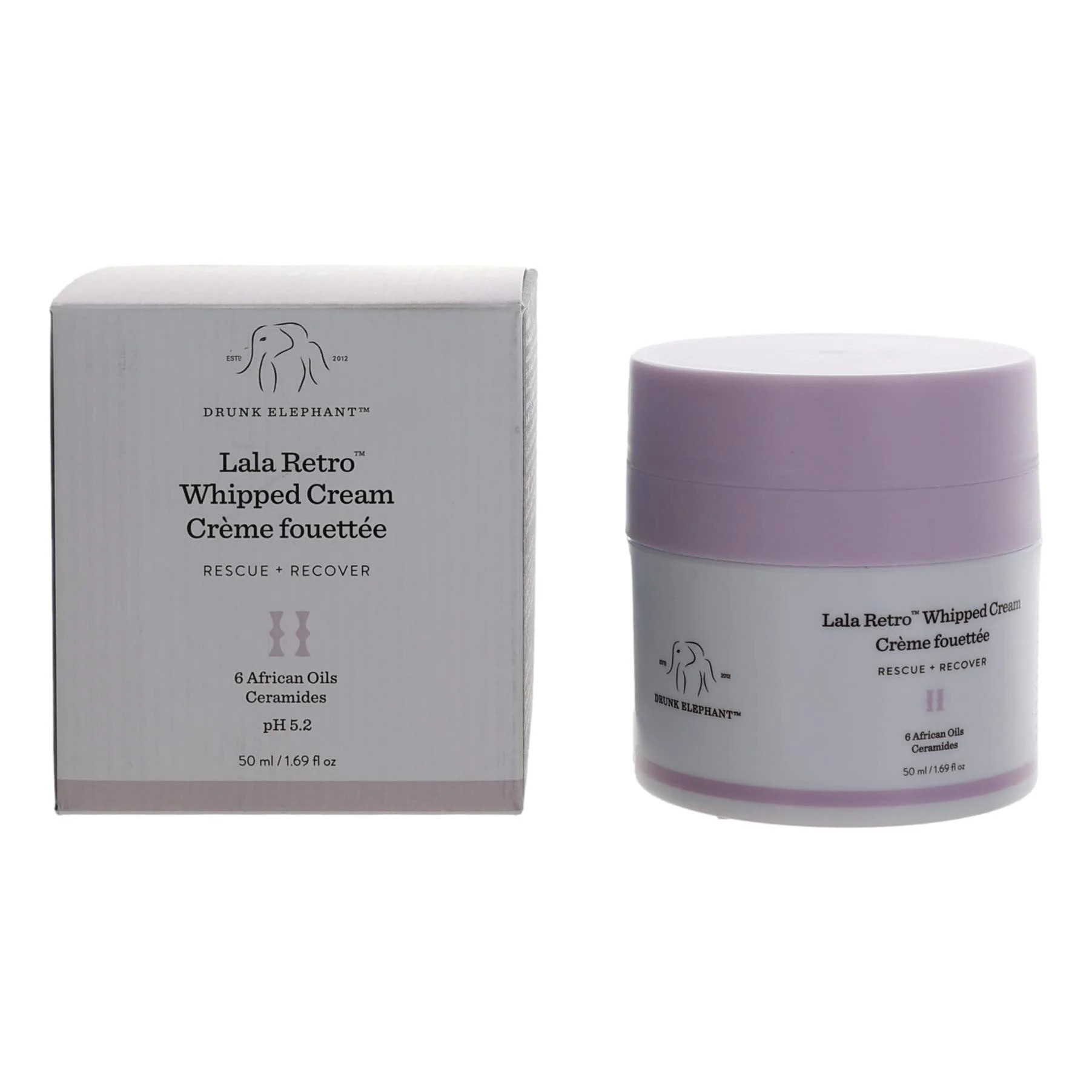 2pcs Drunk Elephant Lala Retro Whipped Cream by Drunk Elephant, 1.69 oz Moisturizer | Shop Simon