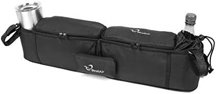 StrollAir Universal Twin/Double Stroller Organizer/Parent Console, Black | Amazon (US)