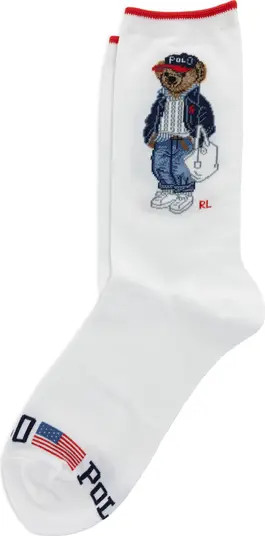 Polo Ralph Lauren Polo Bear Crew Socks | Nordstrom | Nordstrom