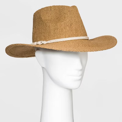 Women's Straw Panama Hat - Universal Thread™ Natural | Target