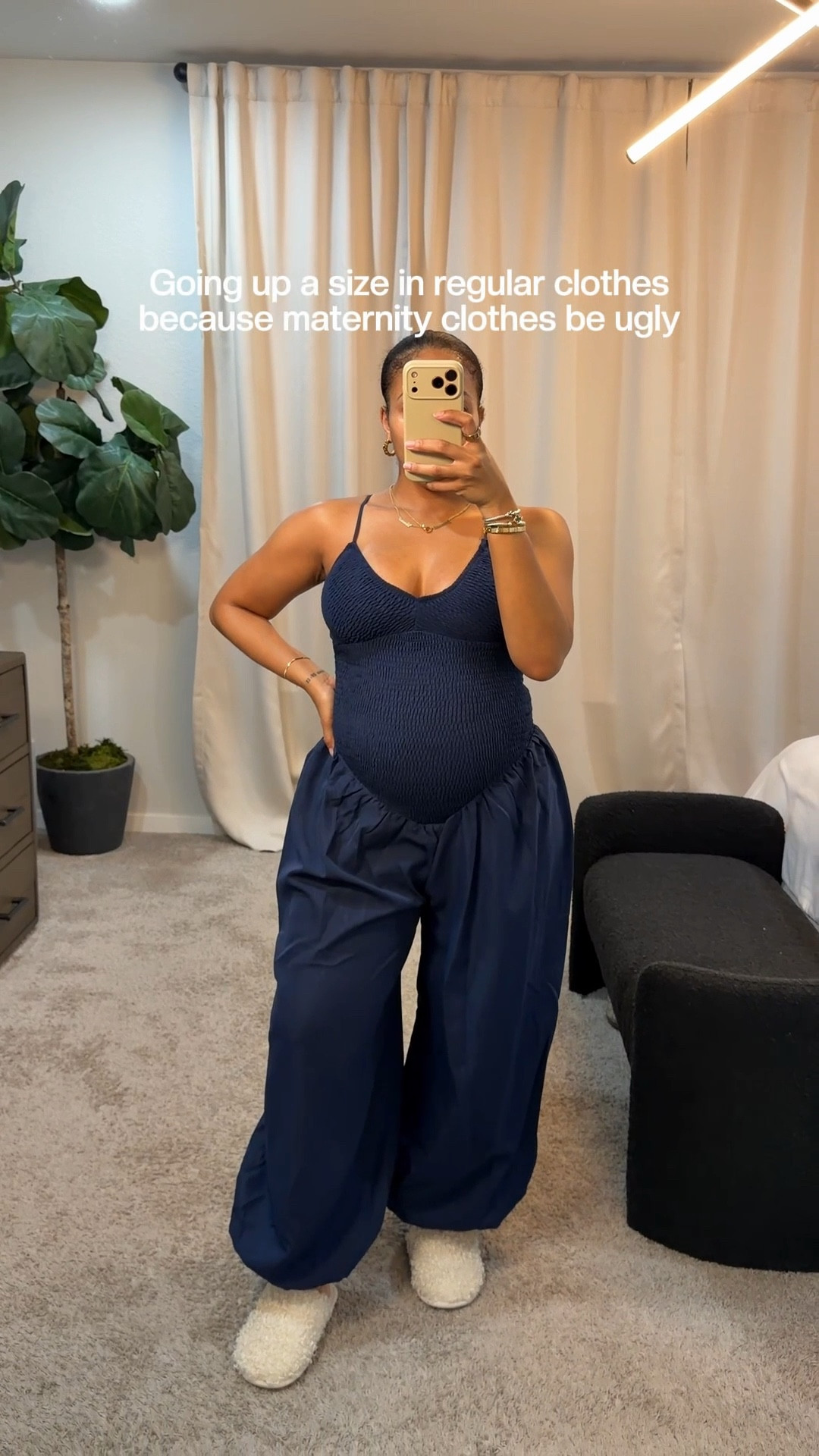 Didn’t wear maternity clothes for my first pregnancy, and I don’t plan on it this time around lol Going up a size or 3 if I need to!

#LTKBump #LTKMothersDay #LTKmomlife