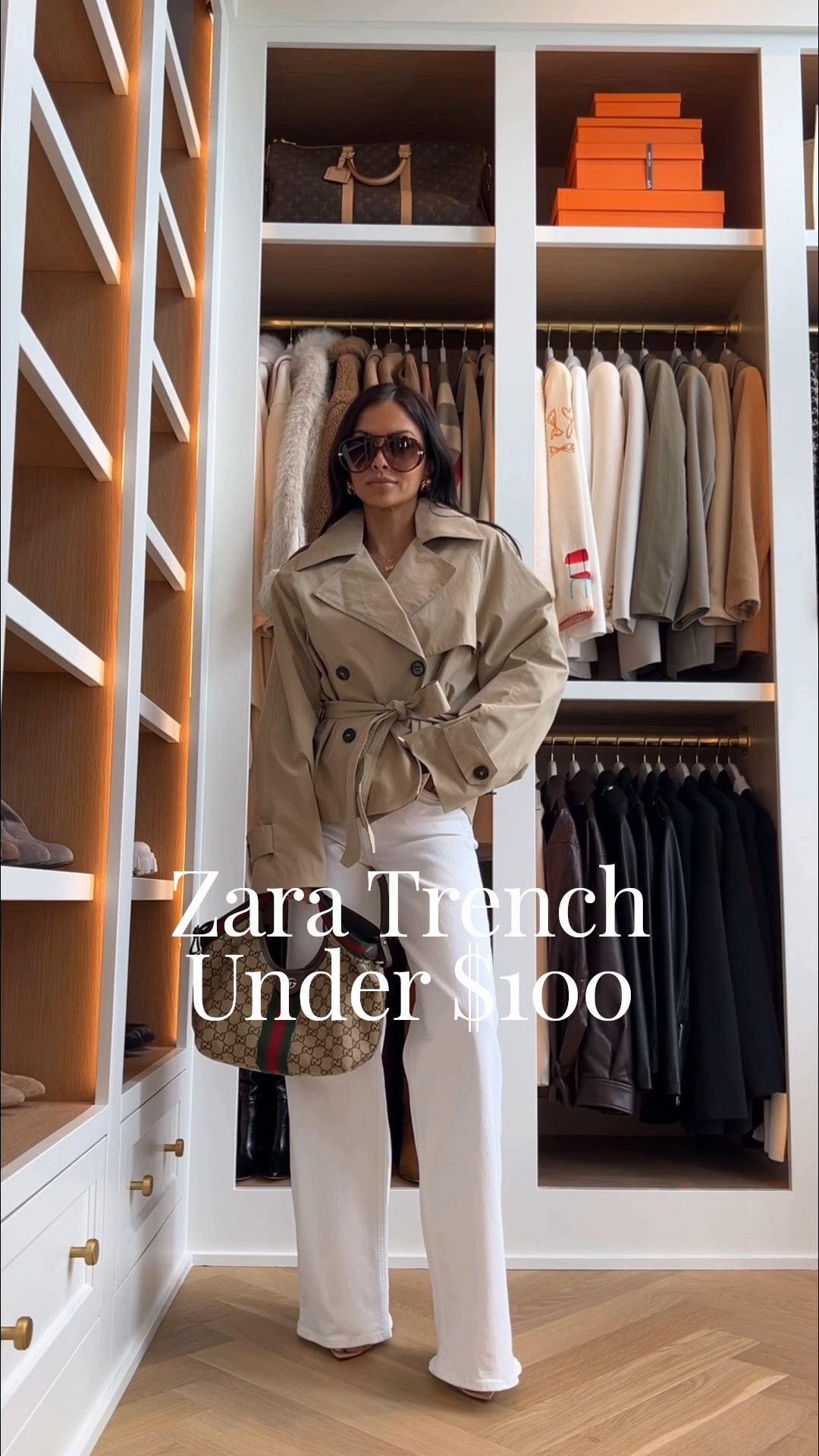 Transitional fall outfit / summer outfit ideas
Zara cropped trench wearing an xs
White wide leg jeans
Gucci giglio bag

#LTKOver40 #LTKootd #LTKWorkwear
