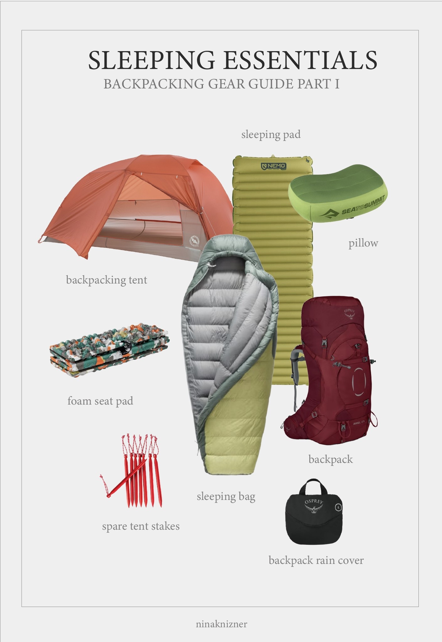 Backcountry Camping Sleeping Essentials Guide

#camping #backpacking #hiking #backpack #tent

#LTKSeasonal #LTKActive #LTKTravel