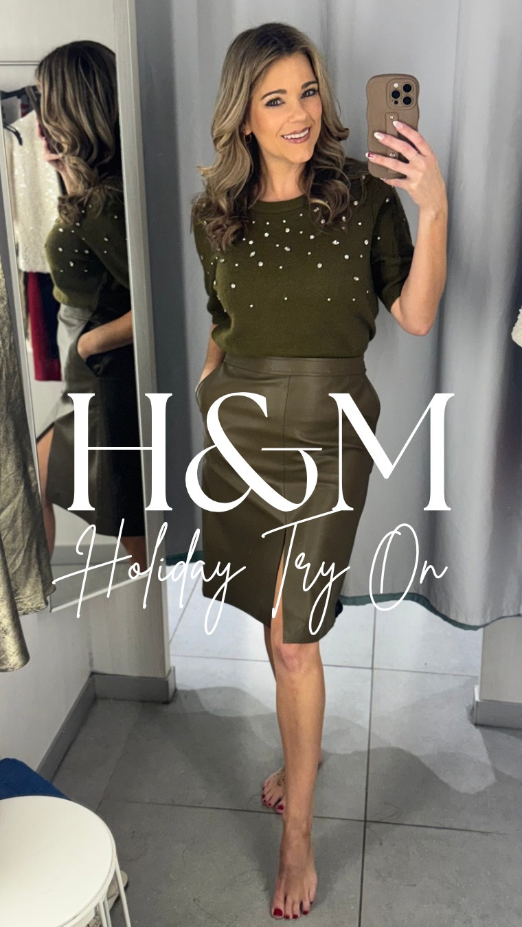 Still need a holiday outfit?T-minus 13 days⏳🎄
I ran to @hm for a few last-minute looks and found SO many good ones!! 
•
Which one’s your fave?
•
#outfitinspo #christmascountdown #hmstyle 


#LTKHoliday #LTKPetite #LTKSeasonal